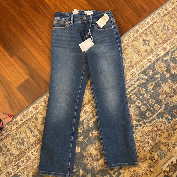 NWT Good American Good Petite Straight Jeans, size 4. - Picture 5 of 6